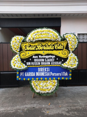 Papan Bunga Duka di Koroptak