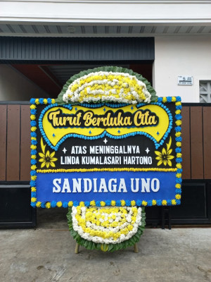 Papan Bunga Duka di Koroptak