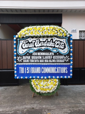 Papan Bunga Duka di Koroptak